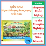 SIÊU KALI Hạn chế rụng hoa, rụng trái non