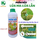 PHÂN HỦY LÚA MA-LÚA LỘN LÚA CỎ BẰNG MEN VI SINH/ PHÂN HỦY RƠM RẠ, CHỐNG XÌ PHÈN CHAI 1 LÍT