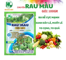 CHUYÊN DƯỠNG RAU MÀU-ĐẦY ĐỦ COMBI GÓI 100G, RA RỄ CỰC MẠNH, XANH DÀY LÁ, TO CỌNG, TO QUẢ, NẶNG KÝ