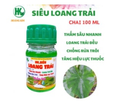 SIÊU LOANG TRẢI, THẤM SÂU chai 100ml, lưu dẫn tốt, chống rửa trôi, bám dính tốt, tăng hiệu lực phân thuốc
