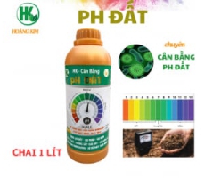 CÂN BẰNG pH ĐẤT KHÔNG GÂY CHAI ĐẤT, TĂNG VI SINH, HẠ PHÈN CHAI 1 LÍT