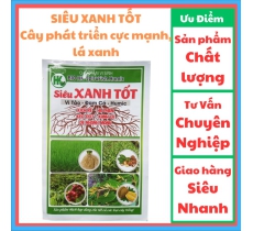 SIÊU XANH TỐT Gói 50ml/Cung cấp dinh dưỡng giàu đạm kích thích cây phát triển cực mạnh, phát nhiều chồi, lá xanh