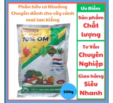 Phân hữu cơ Khoáng HK- ORG 1KG / Chuyên dành cho cây cảnh mai lan kiểng