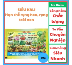 SIÊU KALI Hạn chế rụng hoa, rụng trái non