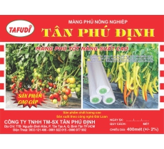 Màng phủ nông nghiệp đô dày 30 micron. ( Tân Phú Định Tem Đỏ ) loại 1