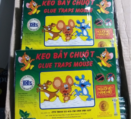 Keo Dính Chuột Đại Lộc ( 20 tấm/ lốc )