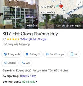 Sỉ lẻ hạt giống Phương Huy